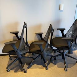 Herman Miller Sayl Ergonomic Office Chairs – Black
