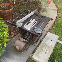 Table Saw Craftsman Antique Heavy Duty 
