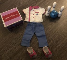American girl bowling 🎳 outfit