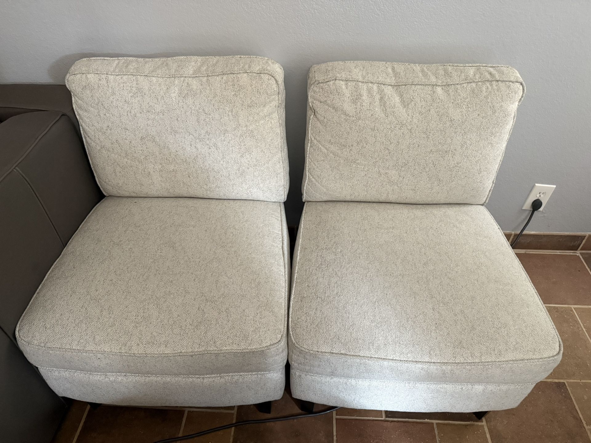 White single seat Couches
