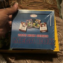 26 Sage High Series Football Trading Cards Mega Box