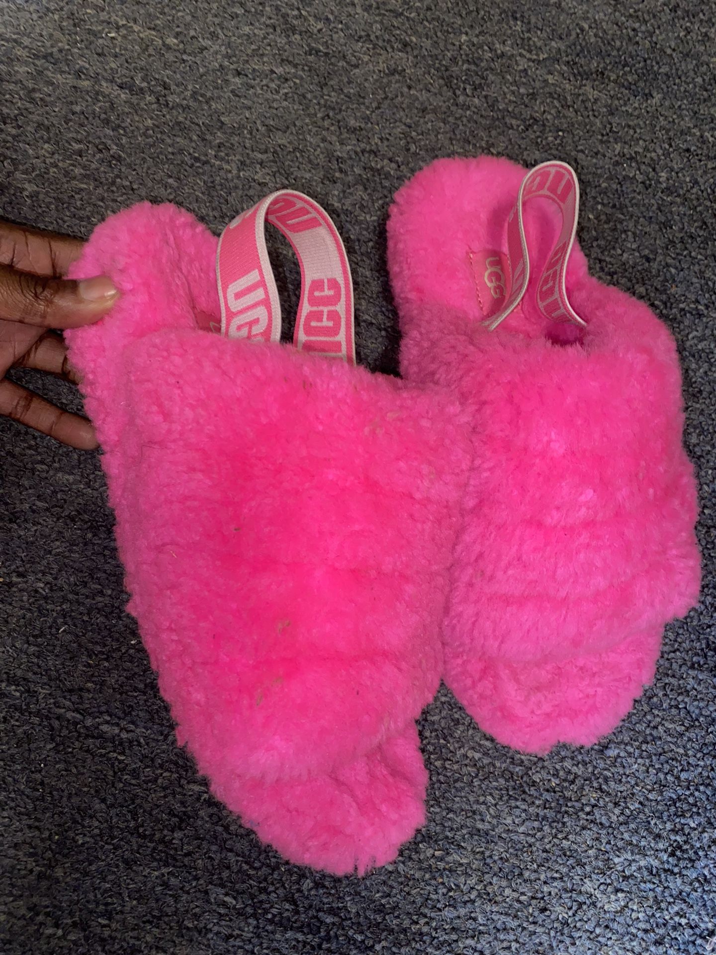 Pink Ugg Slides