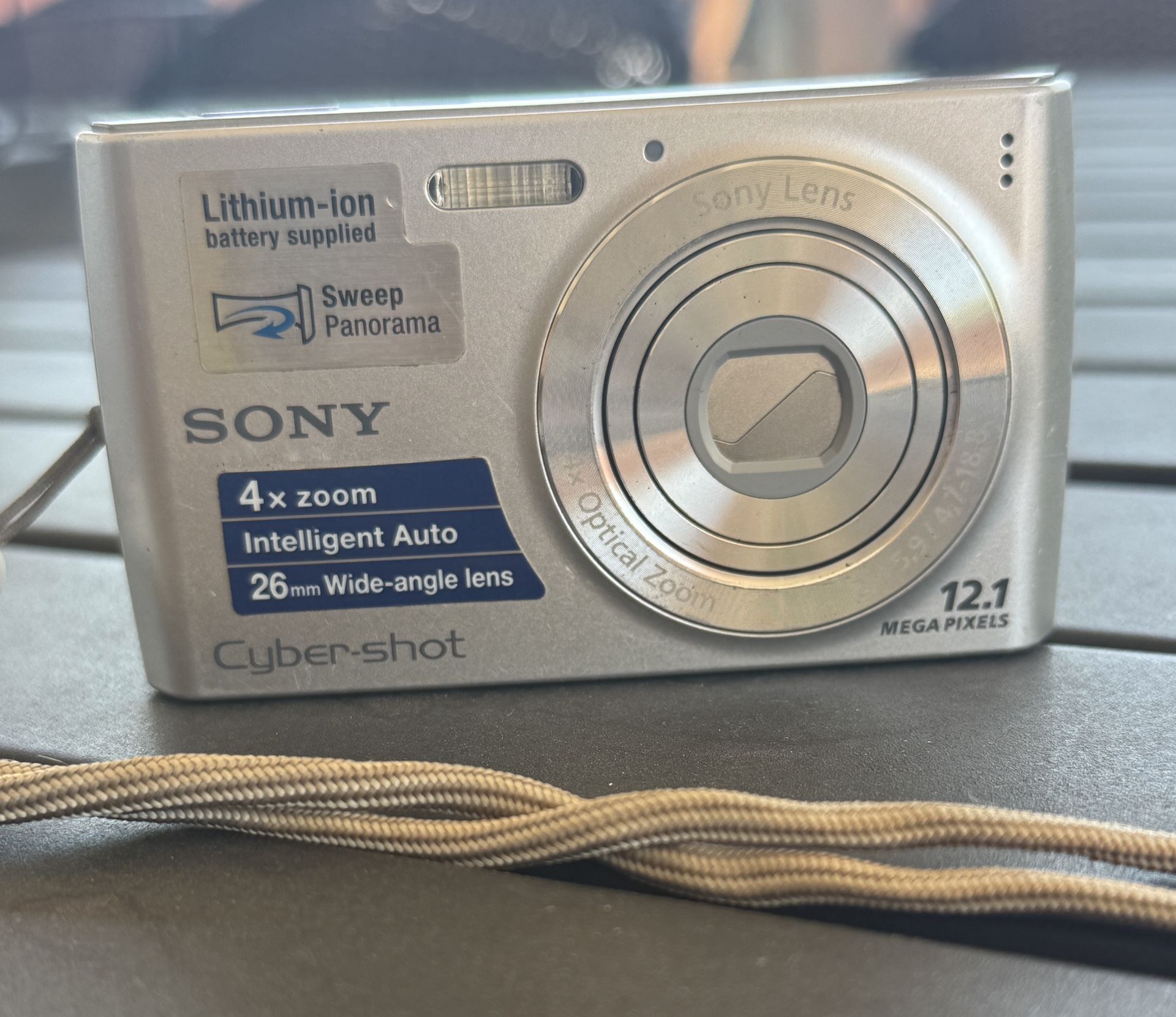 Sony Cyber-shot DSC-W230 12 MP Digital Camera with 4x Optical Zoom and Super Steady Shot Image Stabilization (Silver)