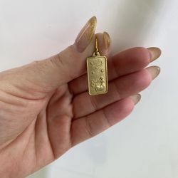 14k ZODIAC CHARM 