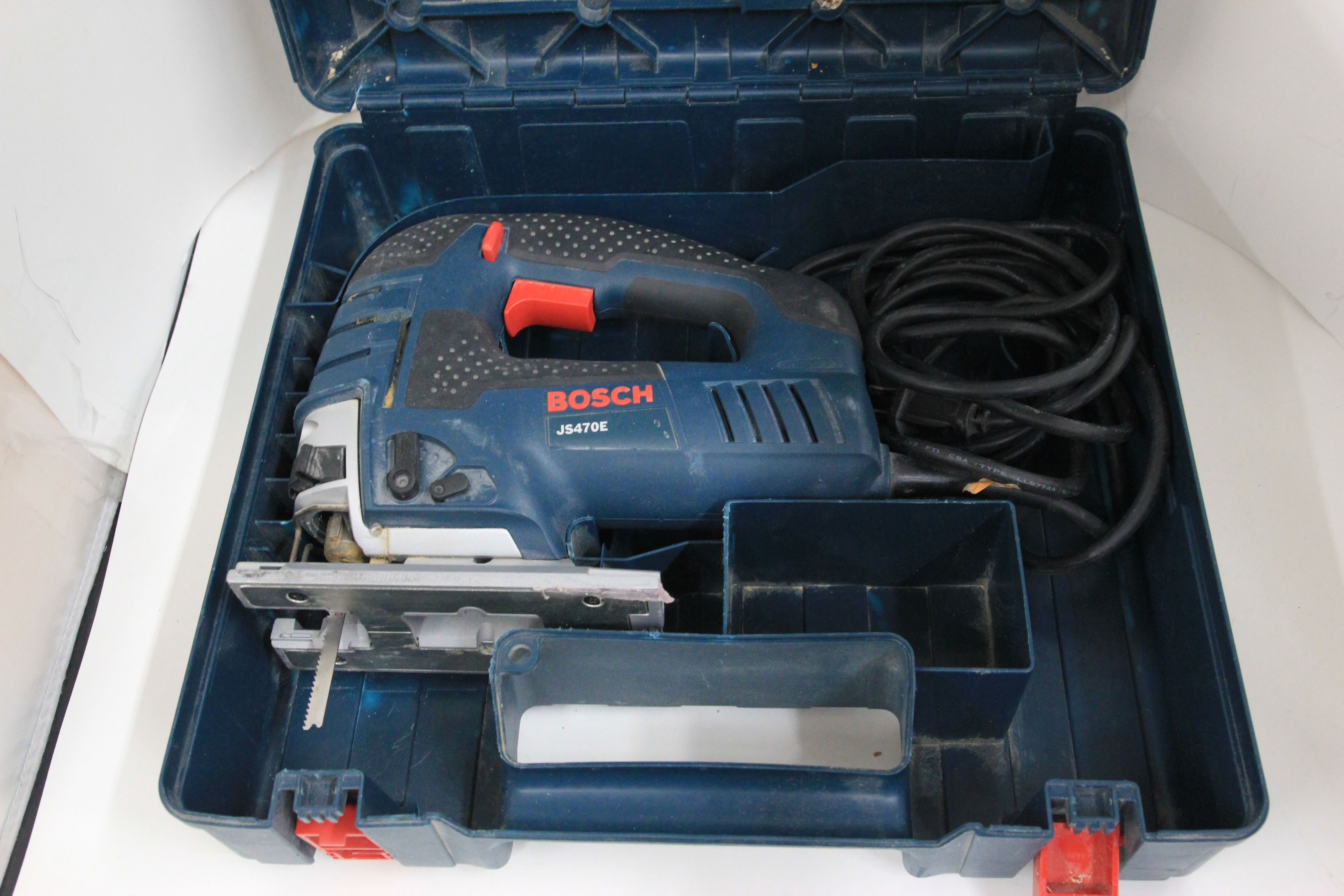 Bosch JS470E Corded Top-Handle Jigsaw with Hard Case