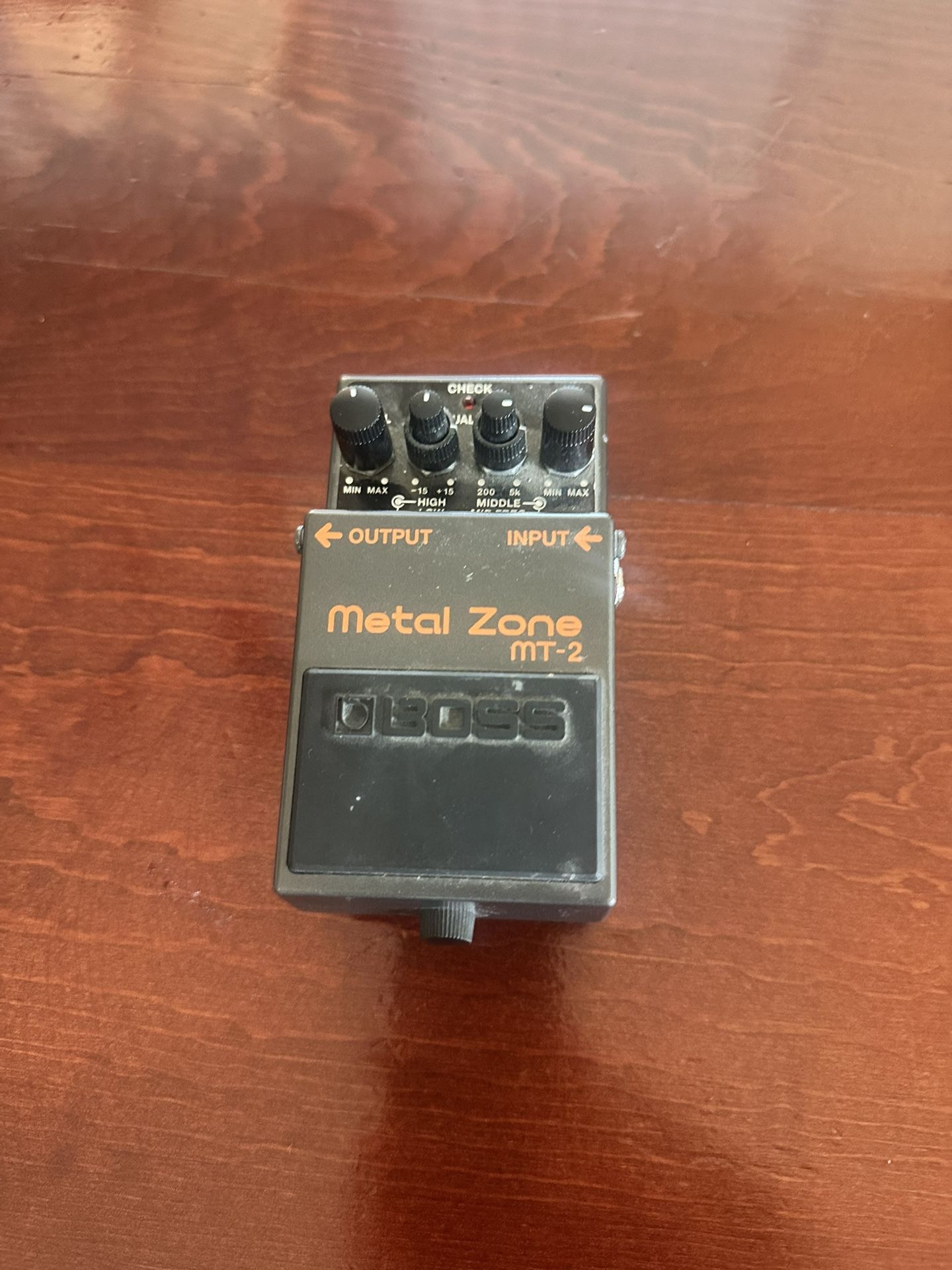 Metal Zone Guitar Pedal