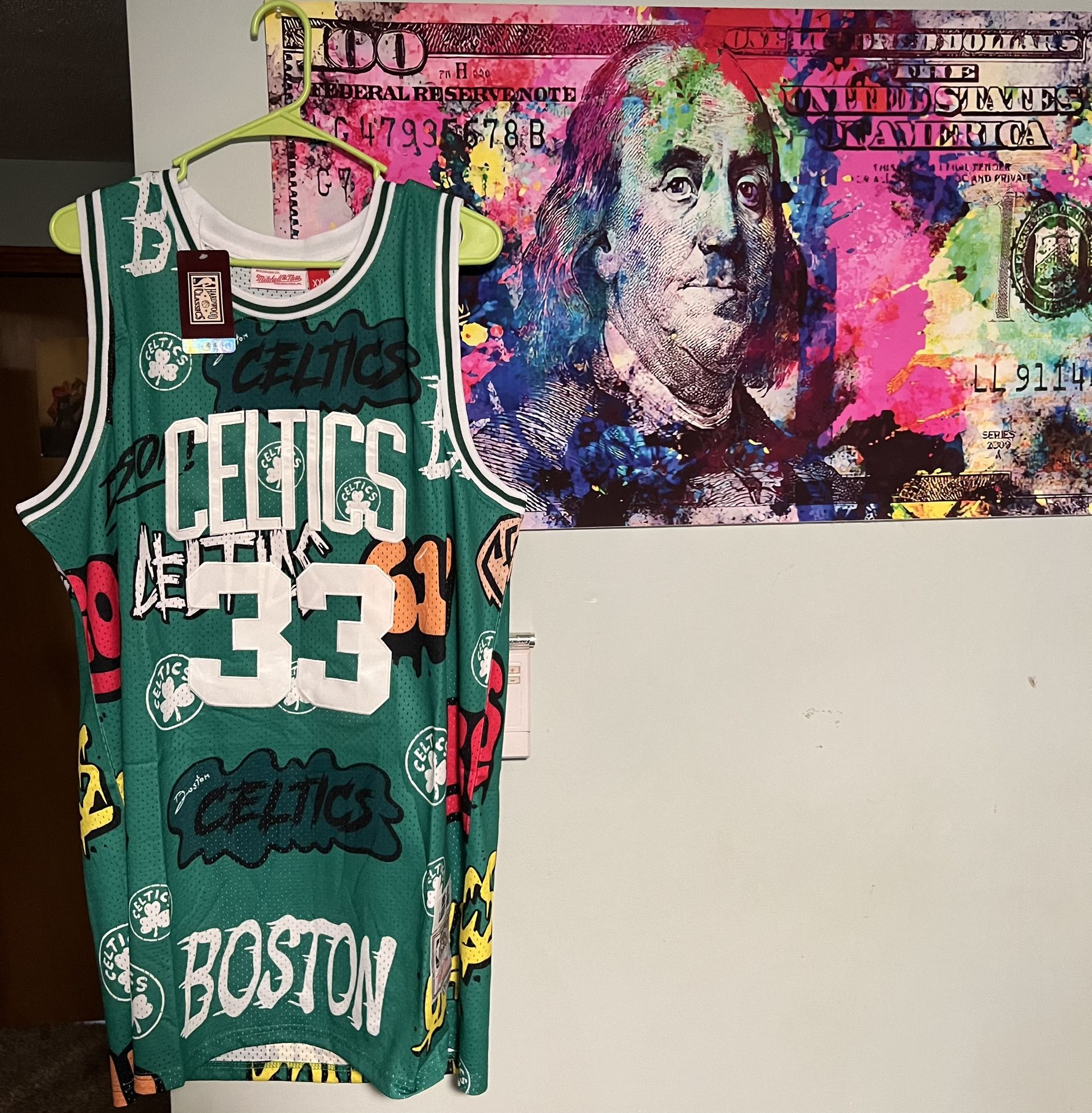 Boston Celtics Bird Streets Jersey