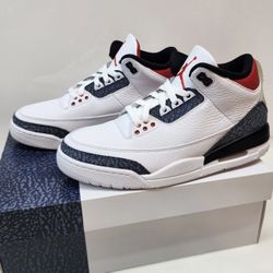 Jordan 3 Denim Sz 12 w/reciept