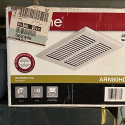 New Nutone 80 CFM Bath Exhaust Fan.  Needs Cover