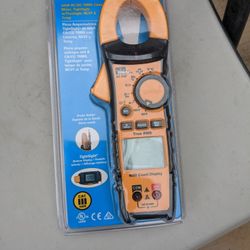 Ideal 400A AC/DC TRSM Clamp Meter