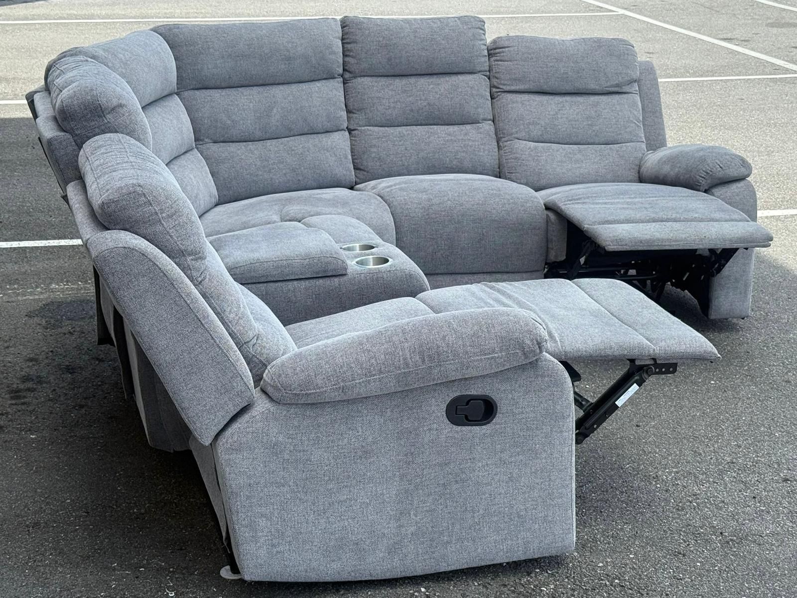 Sofa/Couch Sectional - Recliners - Gray - Delivery Available 🚛