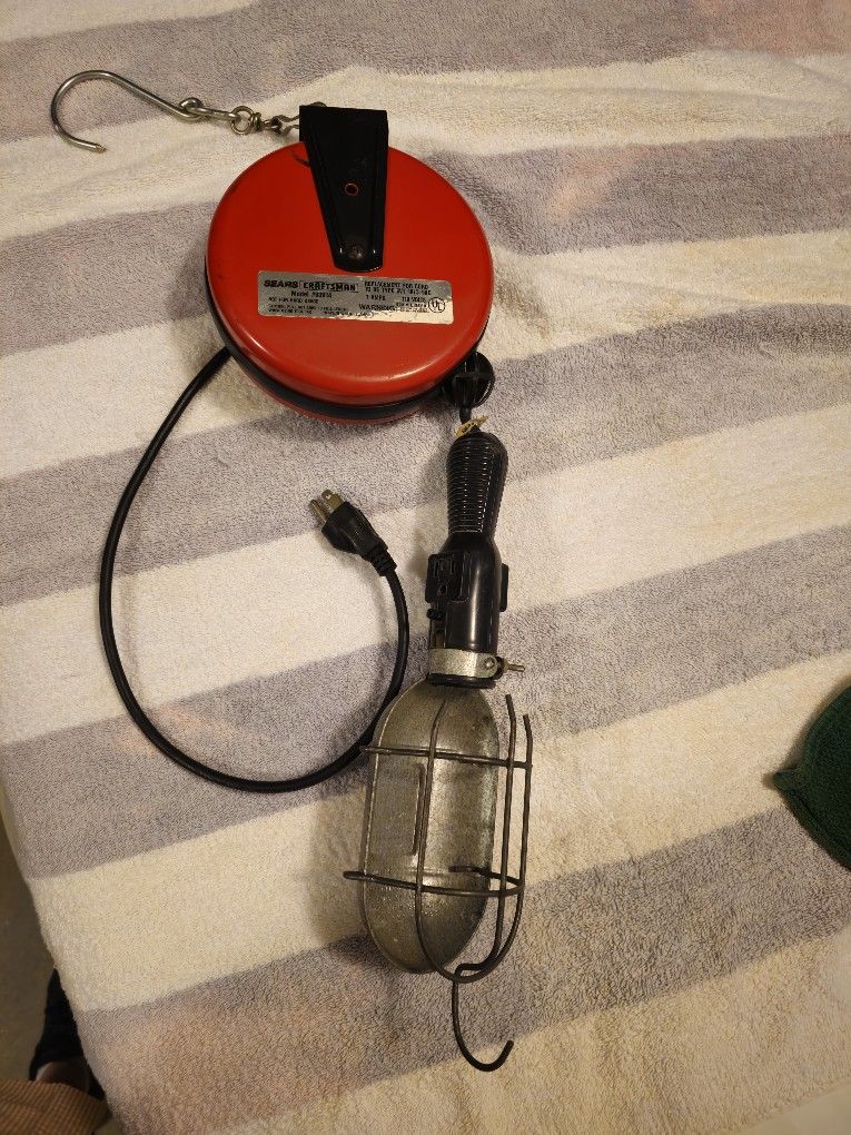 Craftsman Retractable Work Light model # 83914