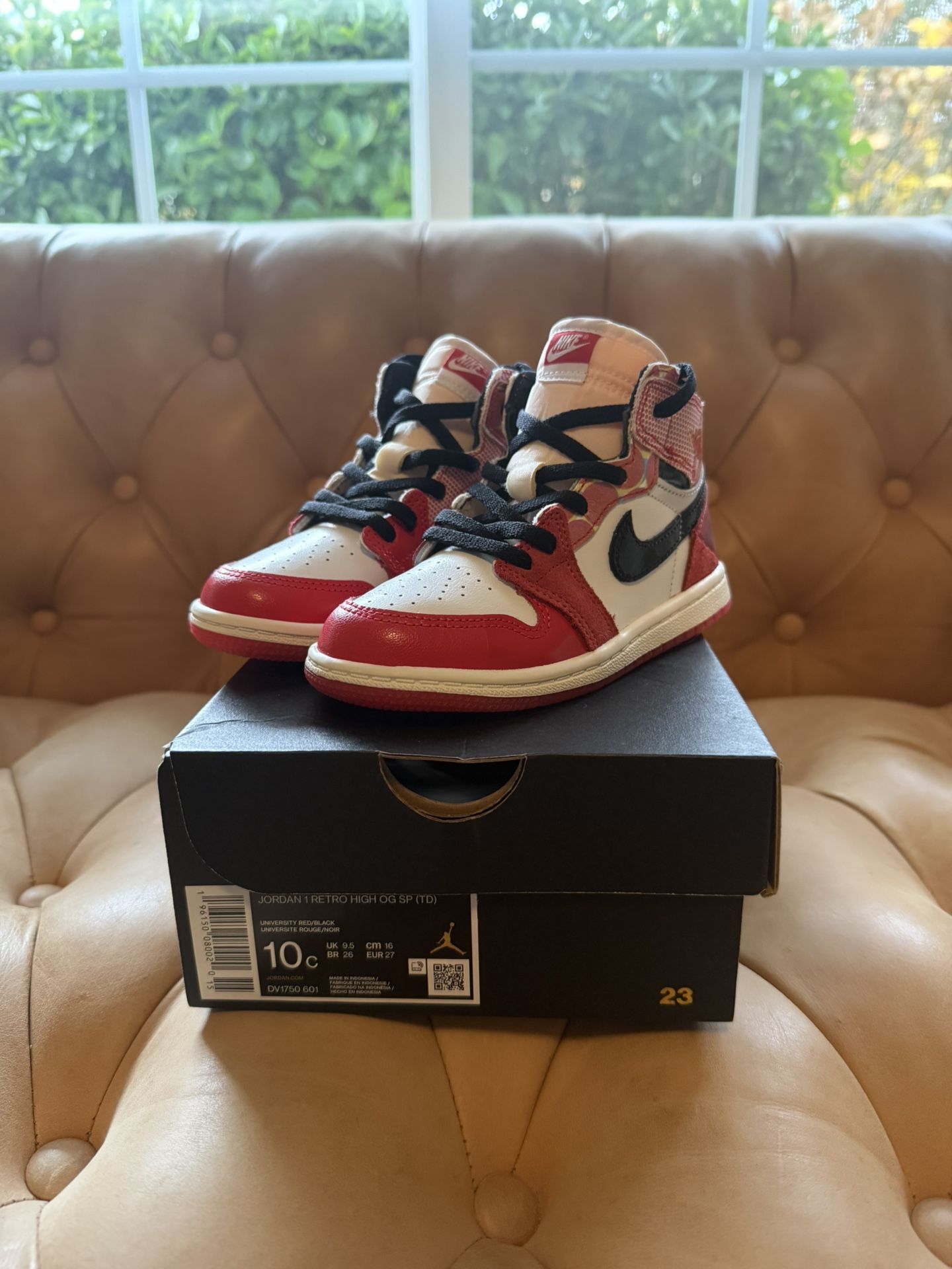Jordan 1 Spider Man
