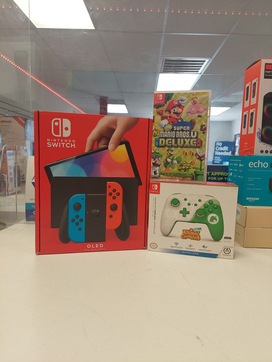 OLED Nintendo Switch With Bundle Available Now Cash Deals $449