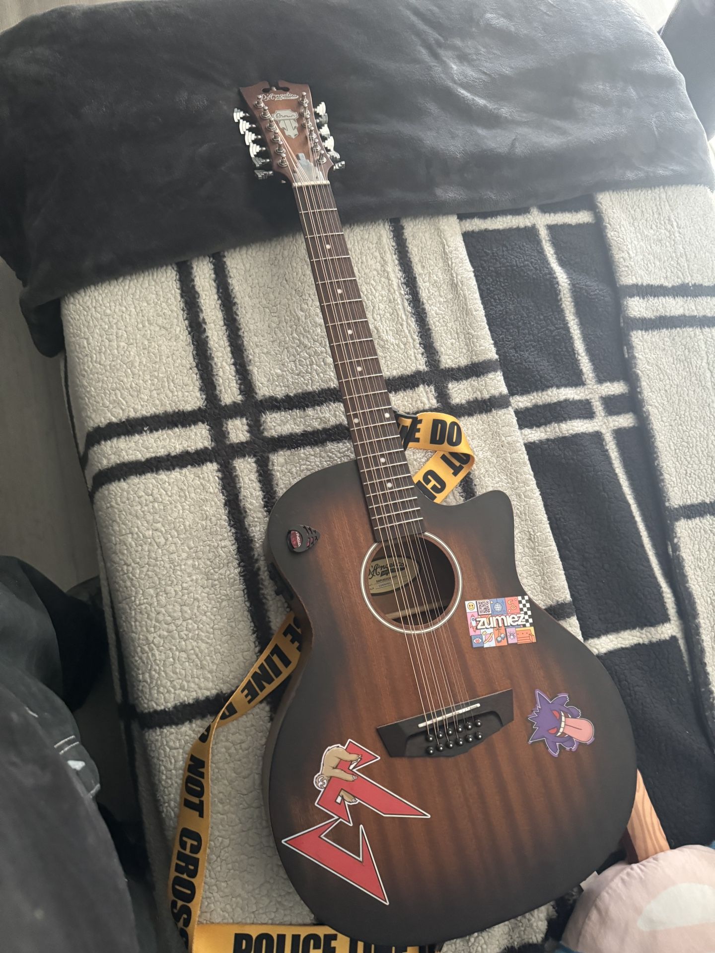 12 Sting Guitar angelico