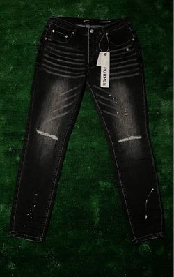 Purple jeans