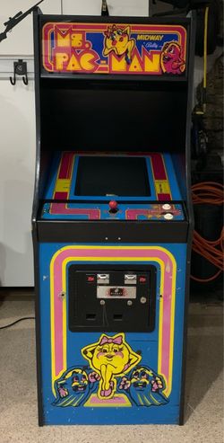 Ms. Pac-Man Midway Arcade Cabinet