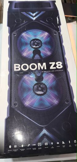 Zizo Boom Z8 Wireless LED Speaker
