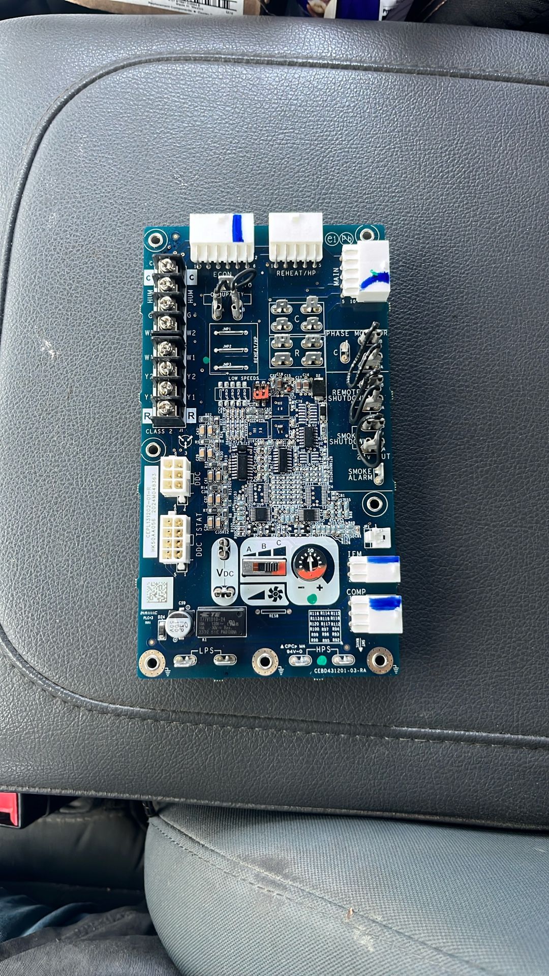 Carrier RTU Control Terminal Board