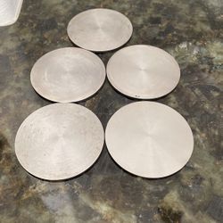 Stainless Steel Coaster Set Of 5