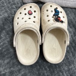 White Crocs