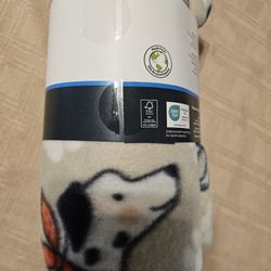 Dog Fleece Throw