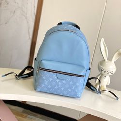 A blue backpack