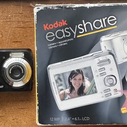 Kodak EasyShare C1505 12.0MP 5x Digital Zoom Camera - Black