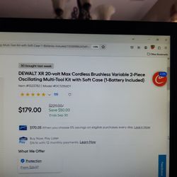 Brushless 3 Speed Oscilating-tool Kit