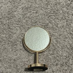 Gold Tabletop Vanity Mirror