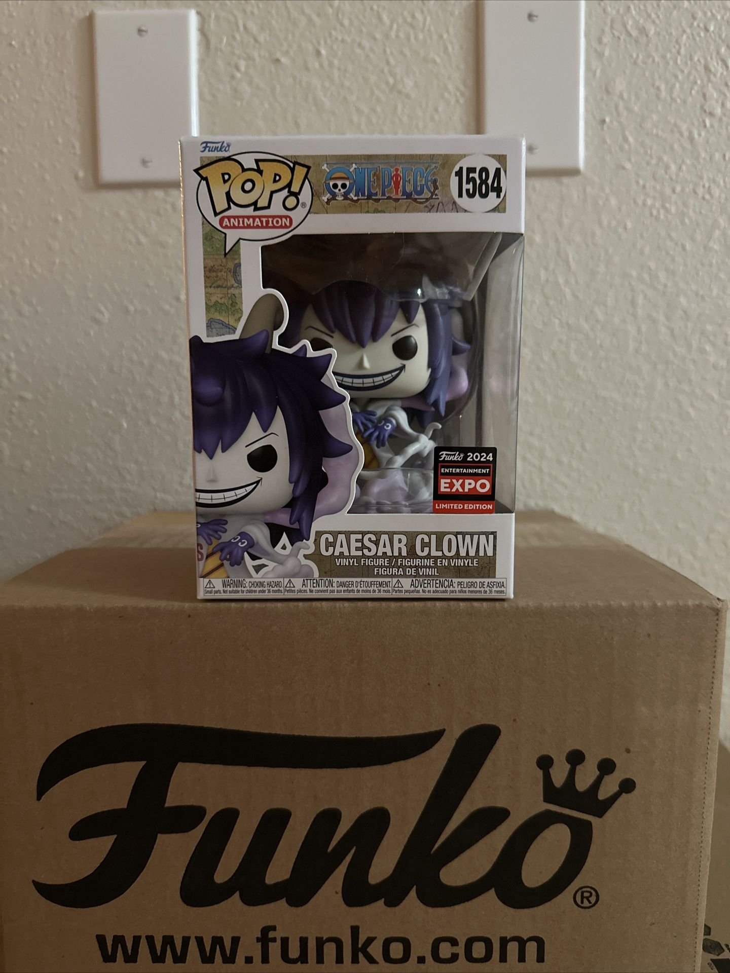 Funko Pop! Vinyl: One Piece - Caesar Clown - Chicago Comic & Entertainment Expo