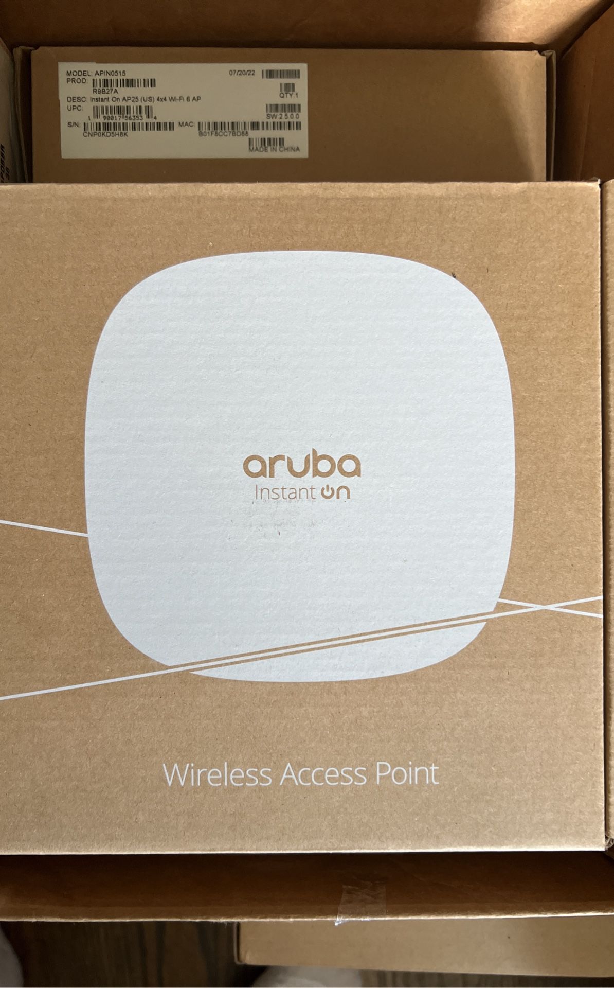 Aruba AP-505 802.11ax 1.77 Gbit/s Wireless Access Point -5 Pack