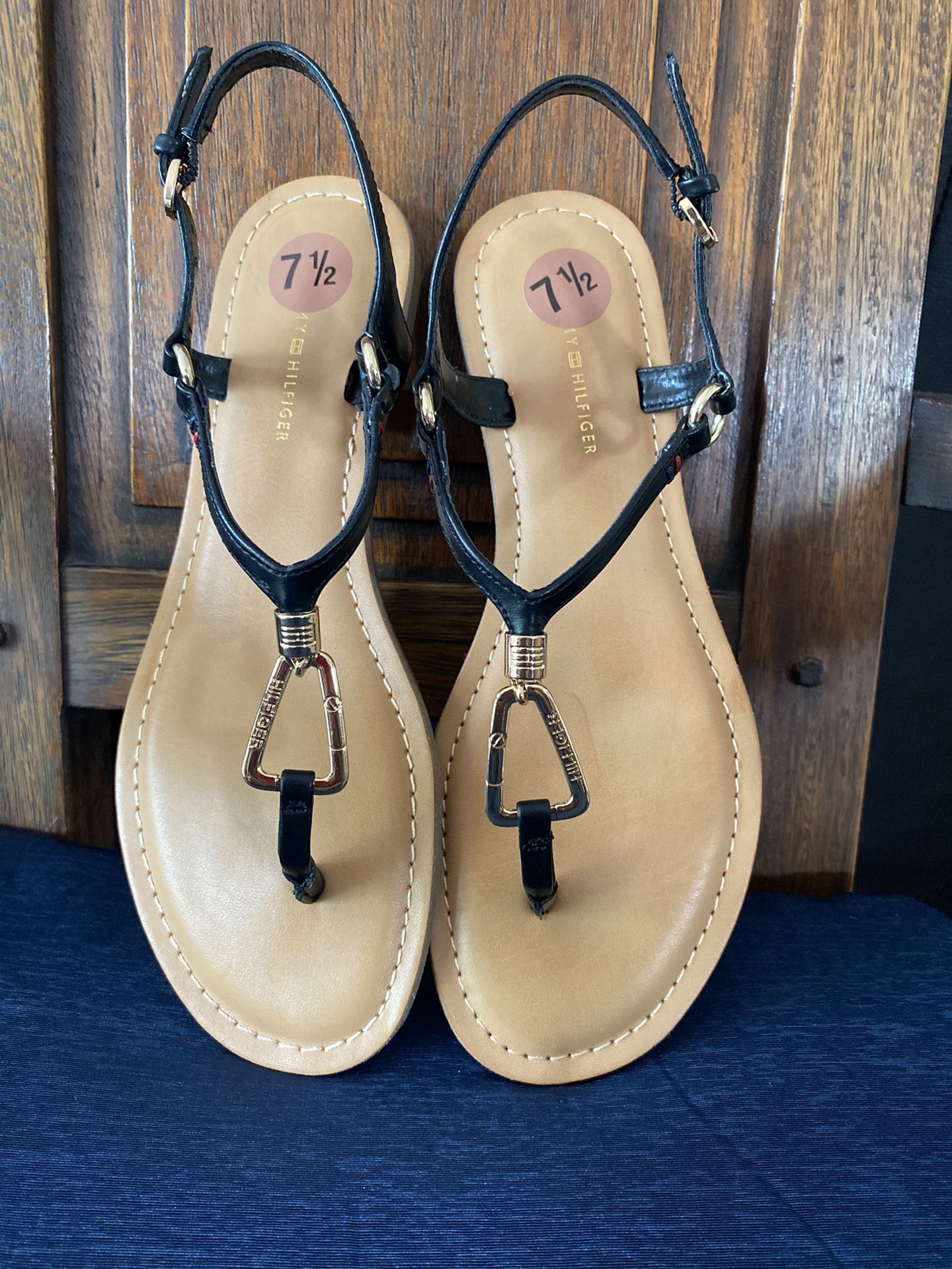 Tommy Hilfiger leather sandals