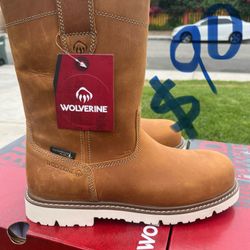 WOLVERINE COMPOSITE TOE BOOTS MOST SIZES AVAILABLE