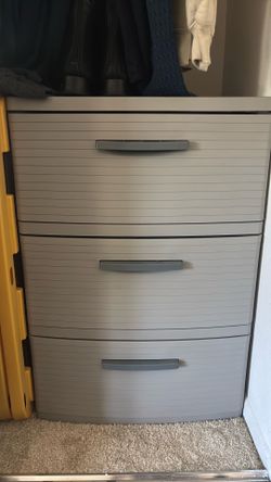 Plastic 3-Drawer Tower