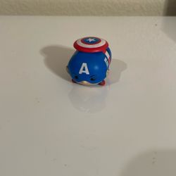 Marvel Disney Tsum Tsum - Captain America - Medium - Vinyl Figure - Series 1