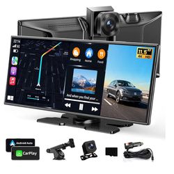 Largest 11.5"Wireless Apple CarPlay Screen for Car–Portable Carplay & Android