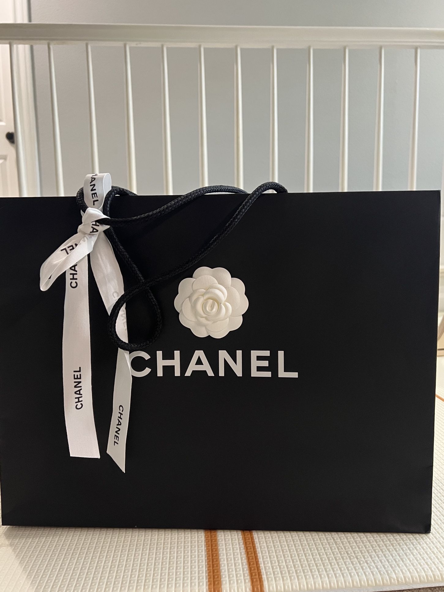 Chanel Shopping Bag With Ribbon and Camellia for Sale in Houston, TX -  OfferUp
