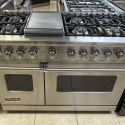 Viking 48” Dual Fuel Stainless Steel 