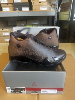 Air Jordan 14 Retro Mowalola Burnt Red Men IQ5708-001