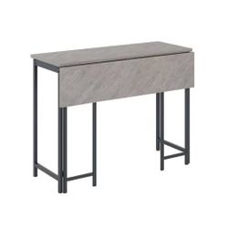 Sehorn Extendable Metal Base Dining Table
