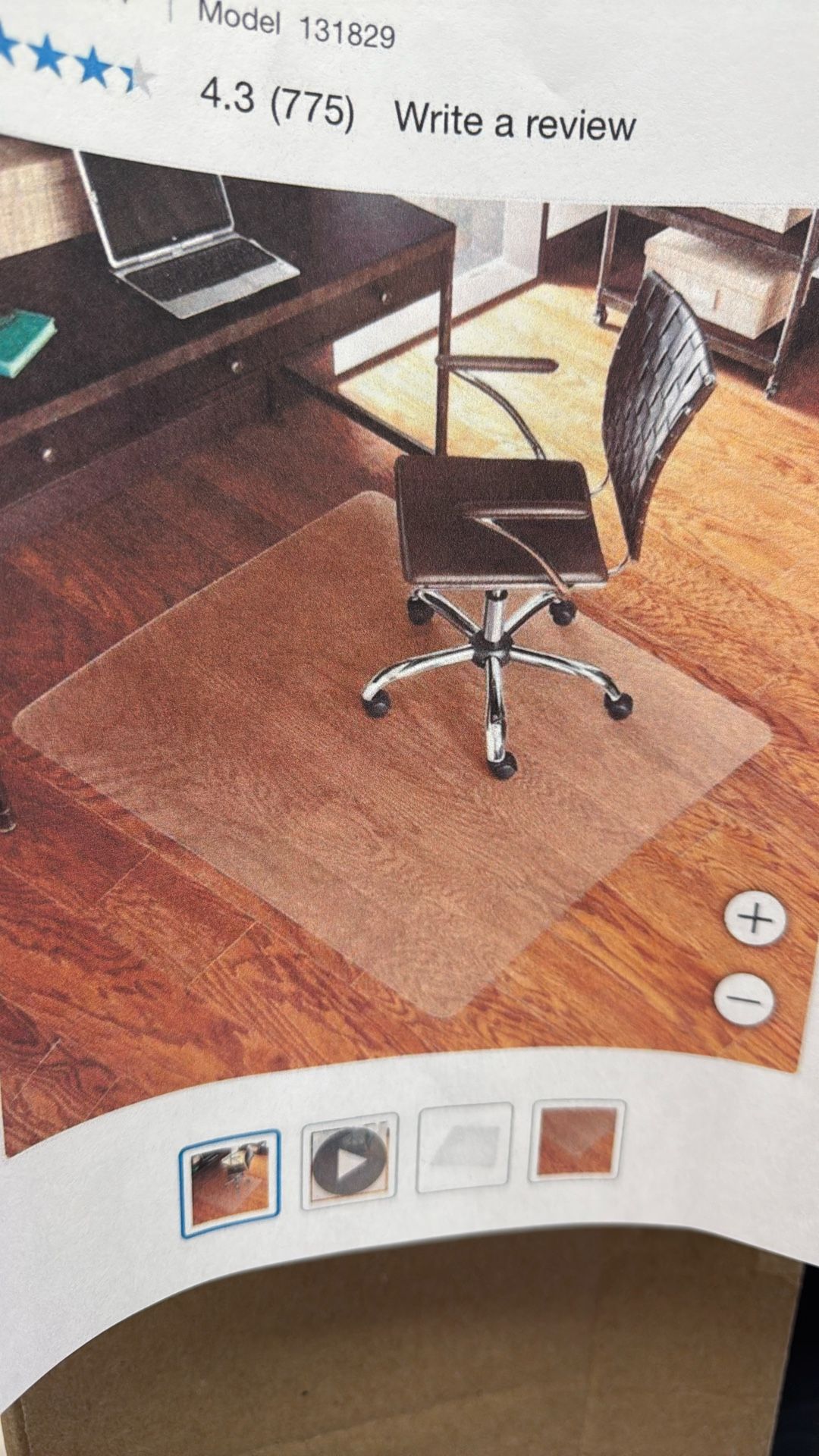 Rolling Chair Mat