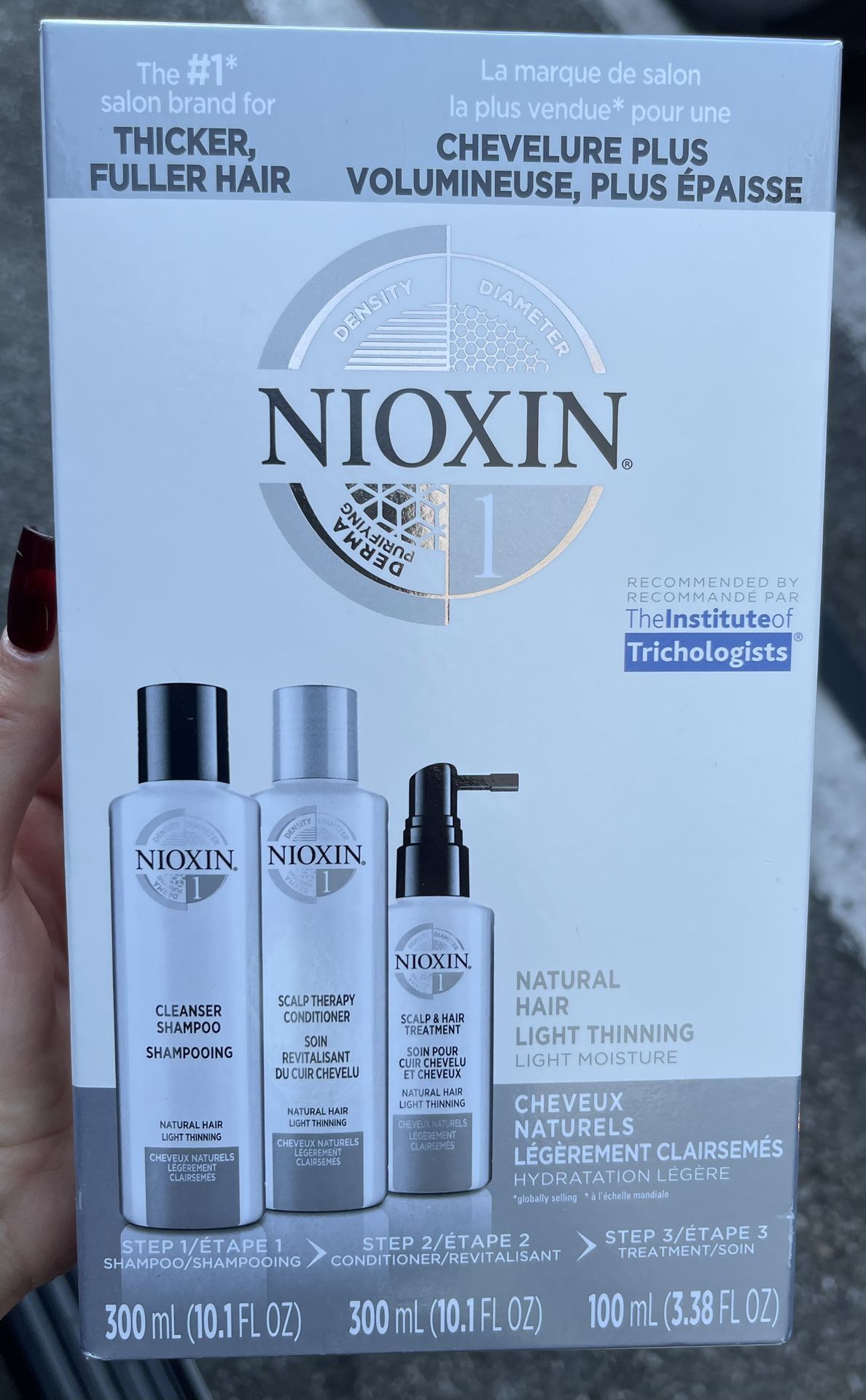 Nioxin System 2 / Trío pack/ Minoxidil/ Hair Lost