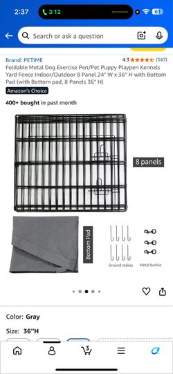 Dog playpen