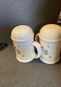 Salt and pepper shakers