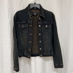 Stressed Jean Jacket - Medium