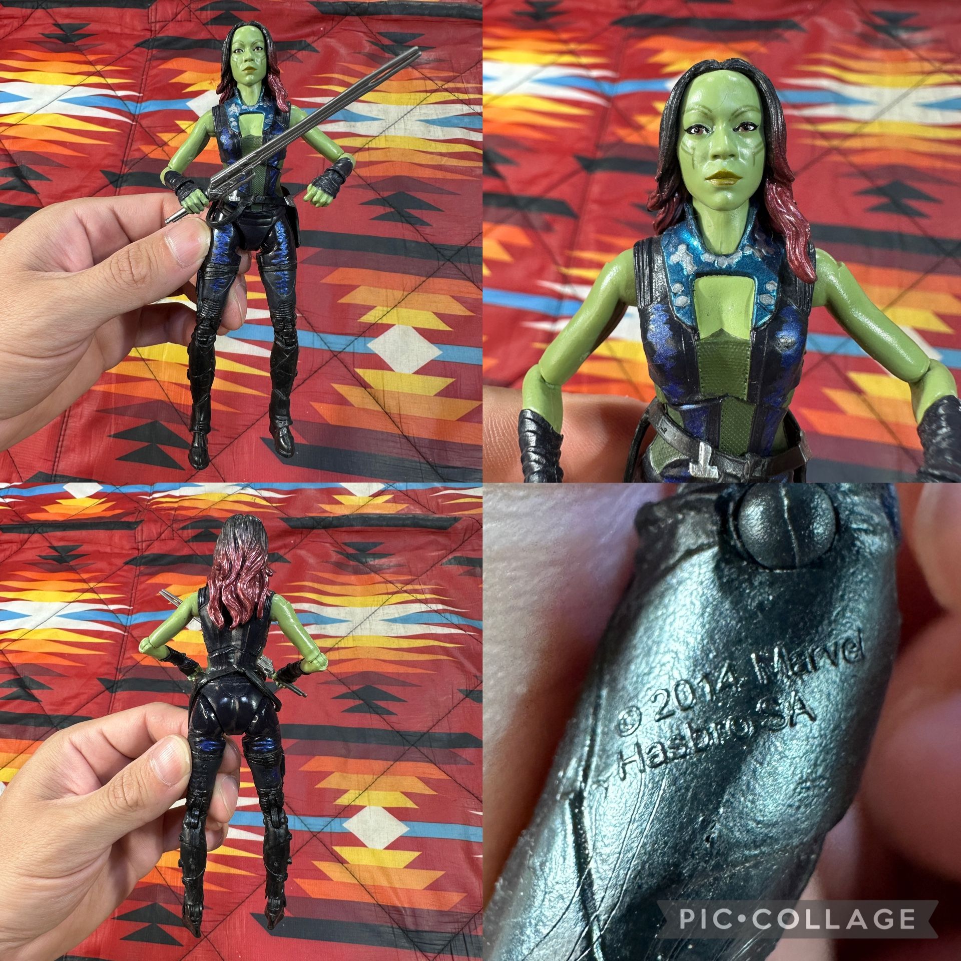 2014 Hasbro Marvel Legends Infinite Series Guardians of the Galaxy Gamora 6”