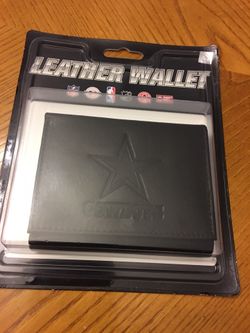 Dallas Cowboys Leather Wallet!