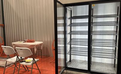 NSF Walk-In Freezer Merchandiser 1 Door with frame