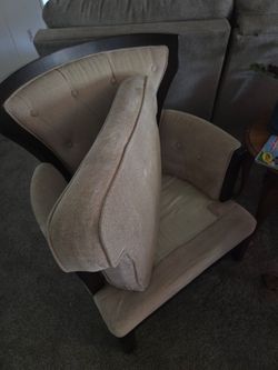 Beautiful Barrel Style Pair of Armchairs